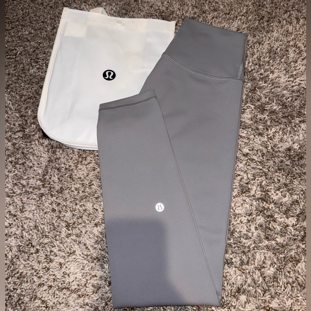 Lululemon Wunder Train leggings Rhino Grey BNWOT
